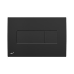 Кнопка управления для скрытых систем инсталляции черная 590x390x240 AlcaPlast / M378