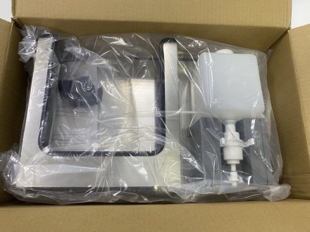 Встраиваемый блок выдвижной диспенсер полотенец+дозатор мыла WisePro за зеркалом Нерж сталь Матовая сталь / 78-3