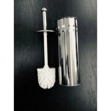 Ерш для унитаза Potato напольный металл хром / P321-1