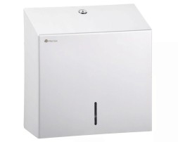 Диспенсер туалетной бумаги MERIDA STELLA R MINI для средних рулонов металл черный / BSB203.R