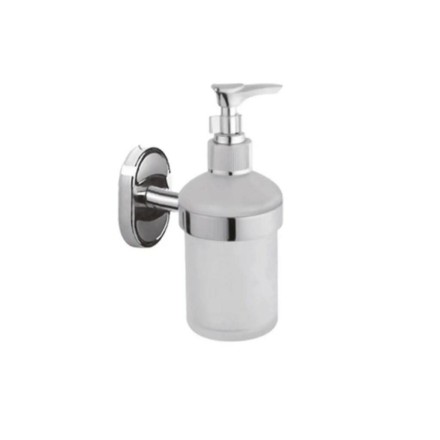 Дозатор для жидкого мыла D-Lin 200 мл стекло металл / D295700