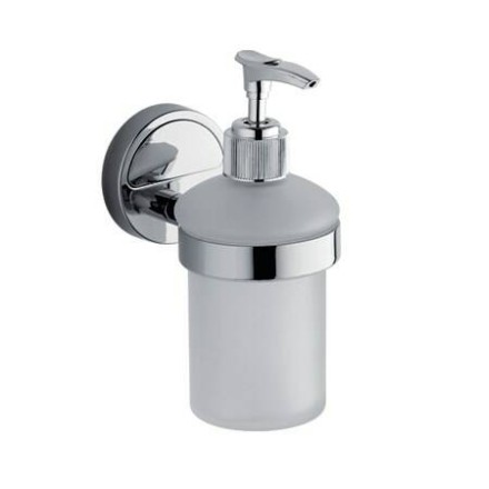 Дозатор для жидкого мыла D-Lin 200 мл стекло металл / D295710