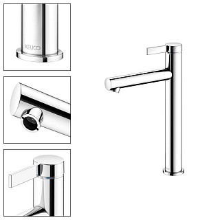 Смеситель для умывальника Keuco IXMO PURE однорычажный без гарнитуры хром / 59510011100