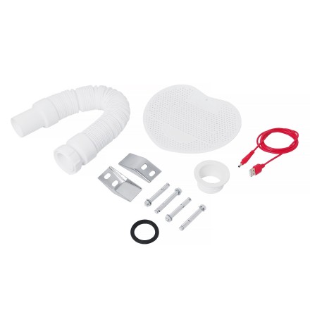 Автоматический писсуар настенный Kopfgescheit керамика белый / KR6023