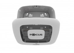 Сенсорный диспенсер для бумажных рулонных полотенец Focus 8077061 / от батареек / белый