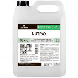 087-5 Нейтральный концентрат c усиленным моющим действием Pro-Brite NUTRAX / для уборки твёрдых поверхностей, глянцевых полов / 5 л