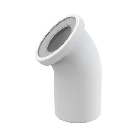 Колено для унитаза 45 градусов AlcaPlast / A90-45