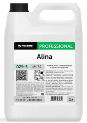 Жидкое мыло с перламутром и ароматом персика PRO-BRITE 029-5 ALINA / 5 л