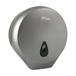 GFmark 926-11 Диспенсер для туалетной бумаги для средних рулонов пластик серебро