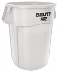 Контейнер для мусора Rubbermaid BRUTE 166,5л / белый / FG264300WHT