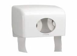 Диспенсер для бытовых рулонов туалетной бумаги пластик белый Kimberly-Clark 6992 Aquarius
