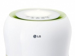 Мойка воздуха белая зеленые вставки LG / HW306LGE0