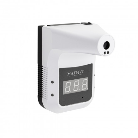 600-11 Термометр сенсорный Klimi / настенный, белый / определение температуры с звуковым сигналом / работает от сети
