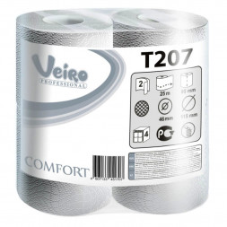 Туалетная бумага в стандартных рулонах Veiro T207 (рул.)