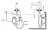 Дозатор для жидкого мыла Nofer 1 л встраиваемый сенсорный латунь хром / 03114.B