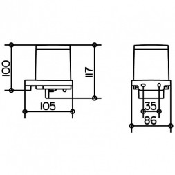 Дозатор для жидкого мыла Keuco MOLL механический настенный 180 мл металл пластик хром/белый / 12752010100