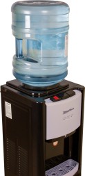 Aqua Work R33-B Кулер для воды черный / 100-420 Вт / нагрев есть, охлаждение компрессорное