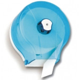 Диспенсер для средних рулонов туалетной бумаги пластик прозрачный Vialli MJ1T
