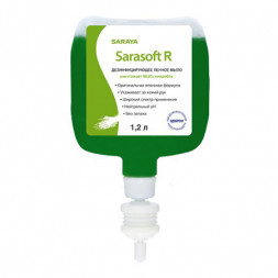 Дезинфицирующее жидкое мыло Saraya Sarasoft R, 5 л