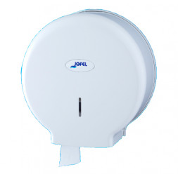 Диспенсер для больших рулонов туалетной бумаги пластик белый Jofel Azur-Smart AE77000