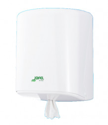 Jofel AG40700 Диспенсер для бумажных полотенец с центральной вытяжкой пластик белый