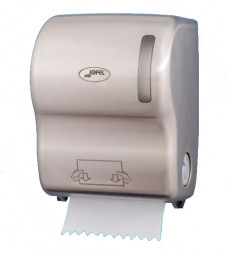 Jofel AG58000 Диспенсер для бумажных рулонных полотенец пластик матовая сталь
