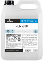 529-5 Усиленный низкопенный обезжиривающий концентрат Pro-Brite REM-700 / Для ремзон и СТО / 5 л