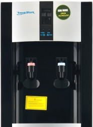 Aqua Work 164-LD/EN-ST Кулер для воды черный нагрев есть, охлаждение электронное