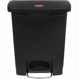 Rubbermaid Slim Jim 1883609 Контейнер с фронтальной педалью Step-On