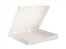 22-2033 Коробка для пиццы из картона 330х330х30 мм / белый 50 шт.(упак.)