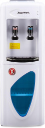 Кулер для воды Aqua Work 0.7-LR / 700 Вт / белый нагрев есть, охлаждение компрессорное